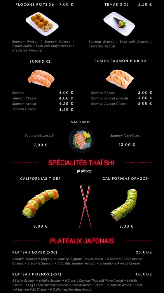 Thaï Shi - Menu Image 3